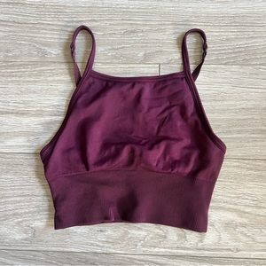 Lululemon burgundy tank top